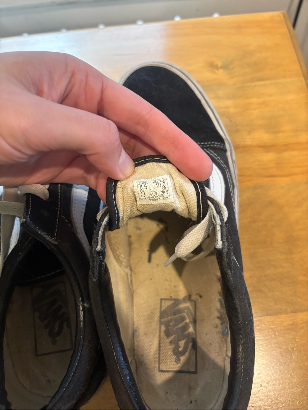 Platform Vans, size 10 - Picture 3 of 3